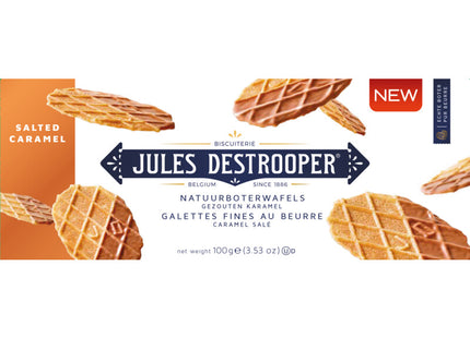 Jules Destrooper Natural butter waffles with salted caramel