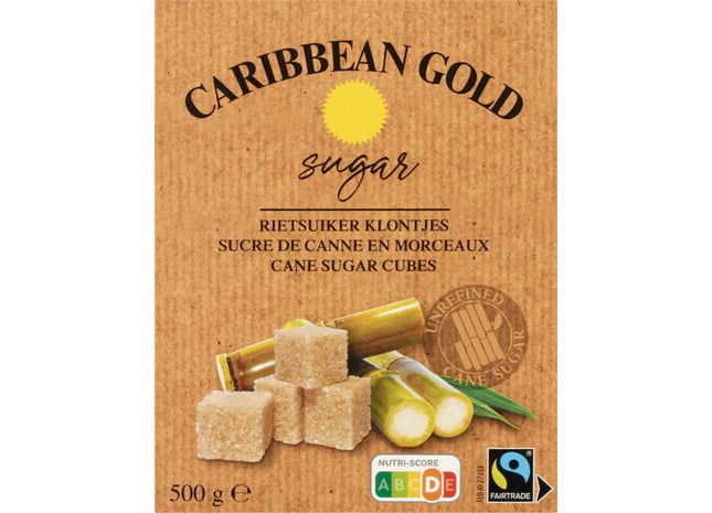 Caribbean Gold Rietsuikerklontjes