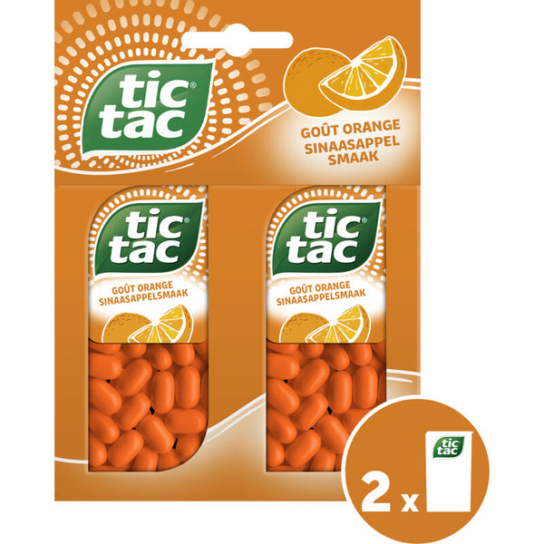 Tic tac Sinaasappelsmaak 2-pack