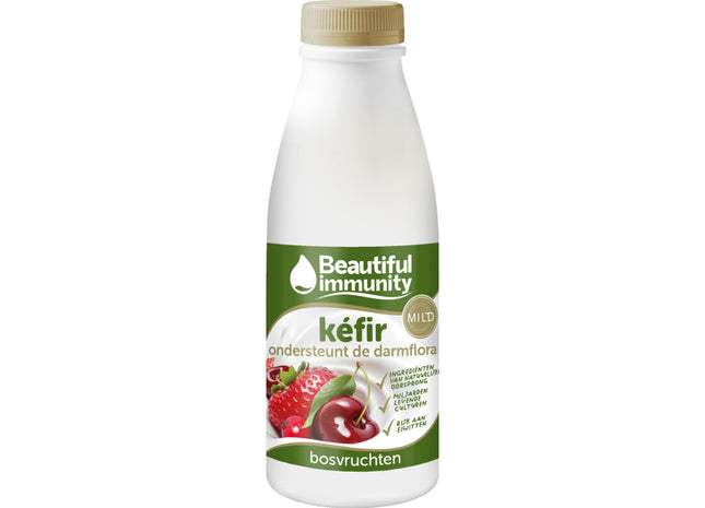 Schöne Immunkefir-Waldfrüchte