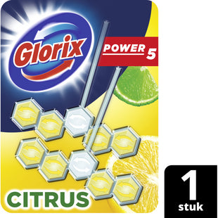 Glorix Power5 Citrus Duo Pack Toilettenblock 2er-Pack