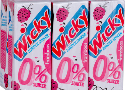 Wicky Framboos 0% suiker 6-pack