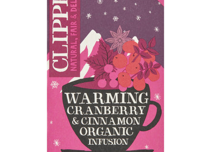 Clipper Warming cranberry &amp; cinnamon organic