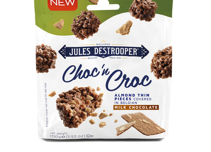 Jules Destrooper Choc & croc almond thin pieces