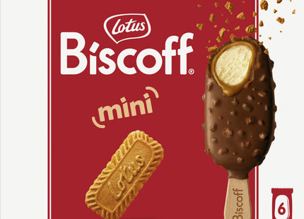 Lotus Biscoff Speculoos ice cream milk chocolate ice cream mini