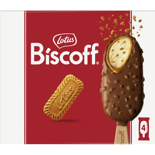 Lotus Biscoff Speculoos roomijs melkchocolade
