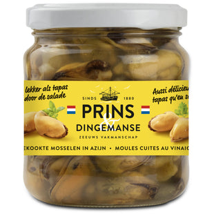 Prins & Dingemanse Gekookte mosselen in azijn