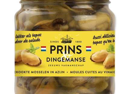 Prins &amp; Dingemanse Boiled mussels in vinegar