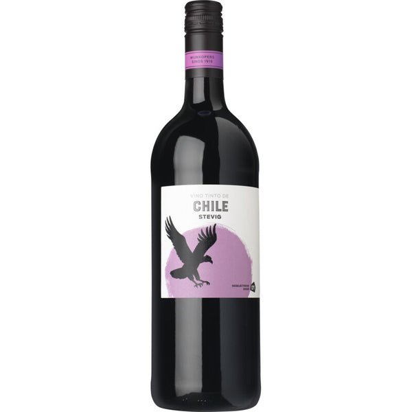 Robust Chilean red house wine