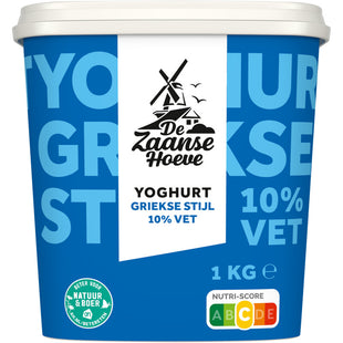 De Zaanse Hoeve Yoghurt Griekse stijl 10% vet