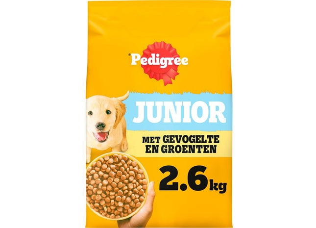 Pedigree Junior met gevogelte en groenten