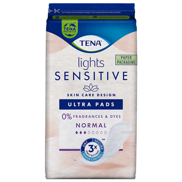 Tena Lights sensitive normal panty liners