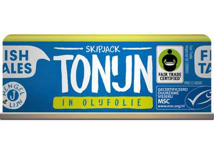 Fish Tales Skipjack tonijn in olijfolie