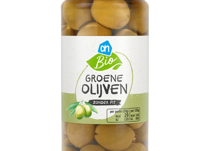 Biologisch Groene olijven zonder pit