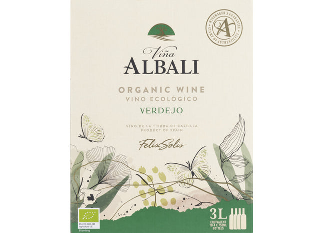 Viña Albali Organic verdejo wit wijntap