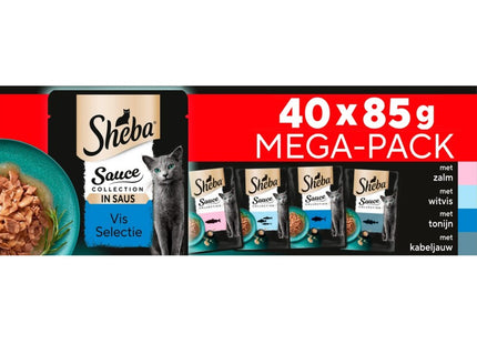 Sheba Sauce-Kollektion, Fischauswahl in Sauce