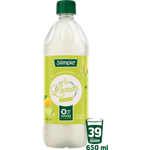 Slimpie Lemon siroop 0% suiker