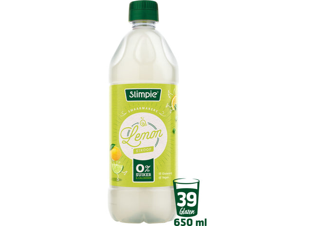 Slimpie Zitronensirup 0% Zucker
