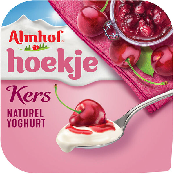 Almhof Hoekje kers naturel yoghurt