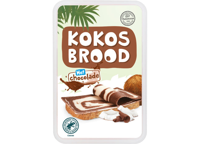 Theunisse Kokosbrood met chocolade