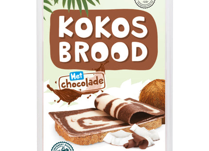 Theunisse Kokosbrood met chocolade