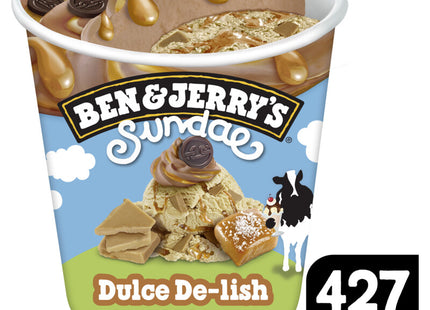 Ben & Jerry's Sundae dulce de-lish