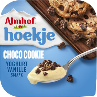 Almhof Hoekje choco cookie vanille yoghurt