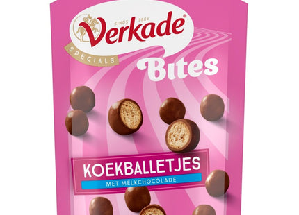 Verkade Bites cookie balls with milk chocolate