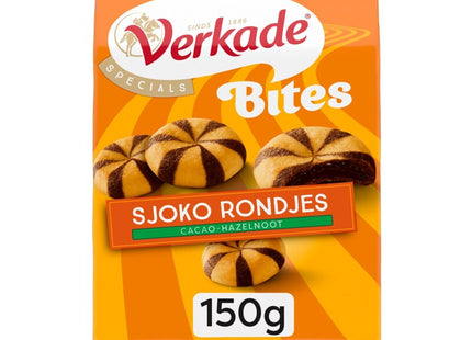 Verkade Bites sjoko rondjes cacao-hazelnoot  Dutchshopper