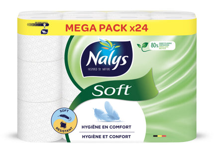 Nalys Toilet paper soft mega pack