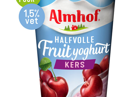 Almhof Halfvolle yoghurt kers