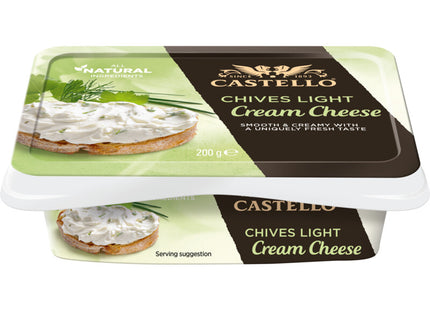 Castello Cream cheese zuivelspread bieslook light