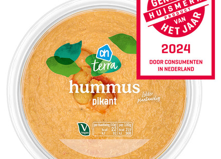 Terra Plantaardige hummus pikant versafdeling