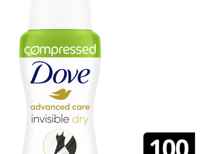 Dove Invisible dry compressed deodorant spray