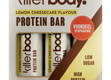 Killerbody Lemon cheesecake protein bars benefit