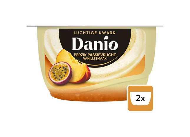 Danio Luchtige kwark perzik passievrucht