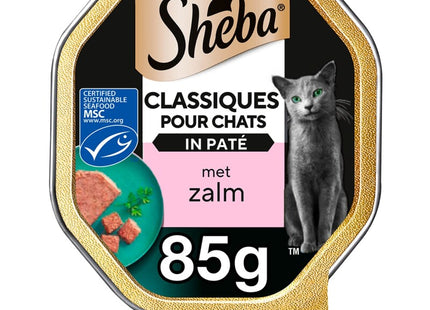 Sheba Classics pat with salmon