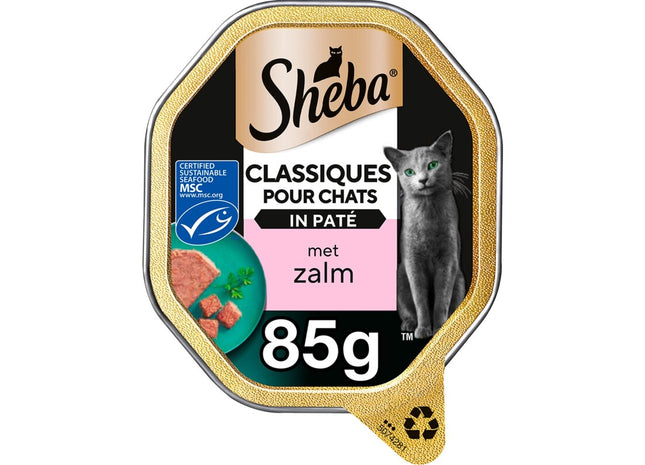 Sheba Classics Pastete mit Lachs