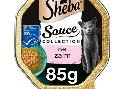 Sheba Saucelovers in salmon sauce