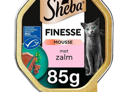 Sheba Finesse Mousse-weiche Lachspastete