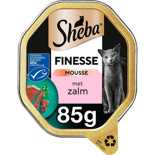 Sheba Finesse Mousse-weiche Lachspastete