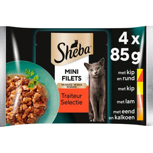Sheba Mini filets traiteur selectie in saus