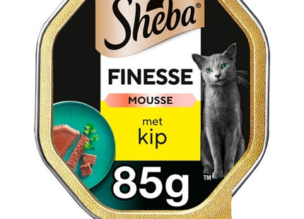Sheba Finesse mousse-zachte pate kip