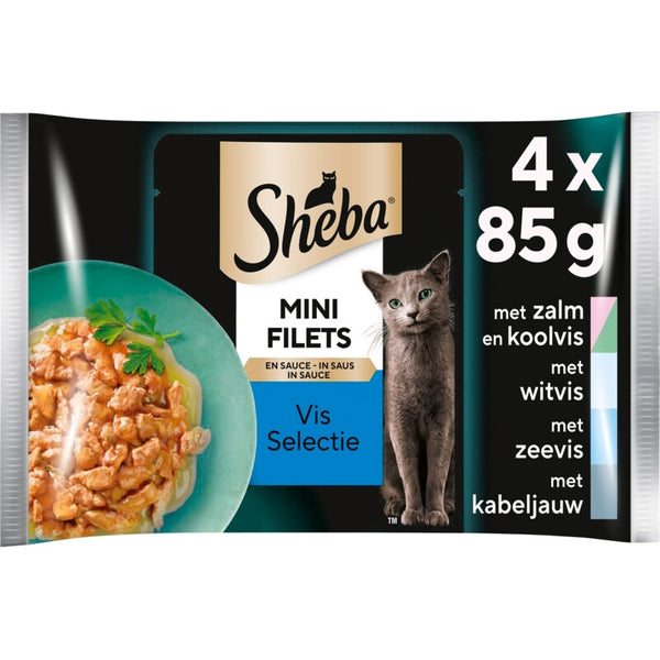 Sheba Mini filets in saus vis klein