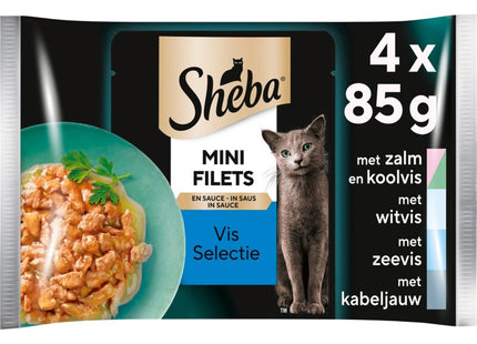 Sheba Mini filets in saus vis klein