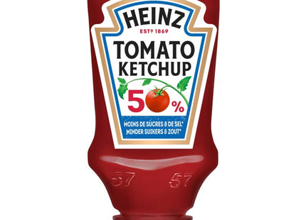 Heinz Tomaten ketchup 50% minder suikers&zout