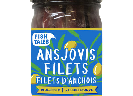 Fish Tales Anchovy fillets in olive oil