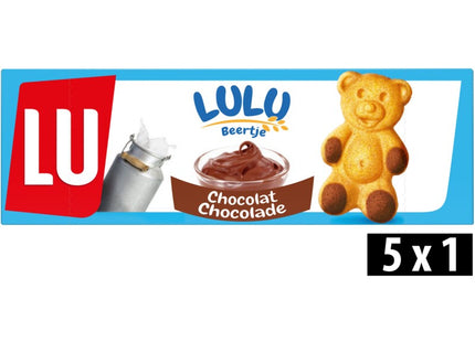 LU Lulu beertjes met chocolade vulling