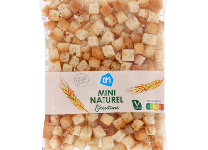 Mini natural croutons