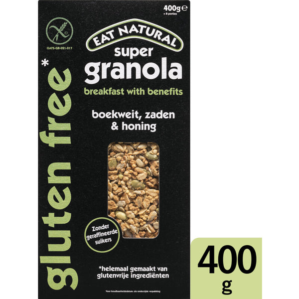 Eat Natural Super Müsli Buchweizen glutenfrei